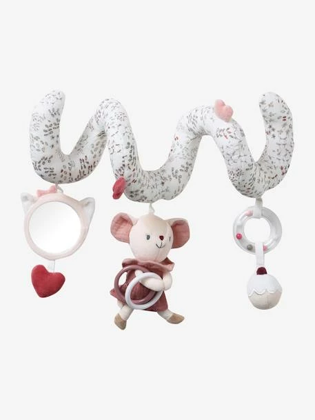 Coupon 😍 Activity Spiral, Barn - white medium solid with design, Toys 🎁