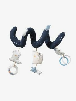 Budget 🔔 Activity Spiral, Celestial Theme - blue dark solid with design, Toys 🧨