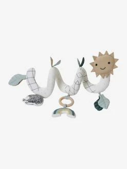 Cheap 😍 Activity Spiral in Organic Cotton* & Polyester, Lovely Nature - white, Toys 😍