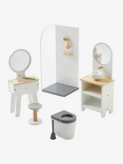 Cheap 🤩 Bathroom Fixtures for Fashion Doll - Wood FSC® Certified - white, Toys 🎉