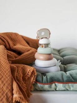 Best Pirce 🌟 Early Learning Toy: Stackable Pyramid in Wood, Hanoi - FSC® Certified - multi, Toys 👏