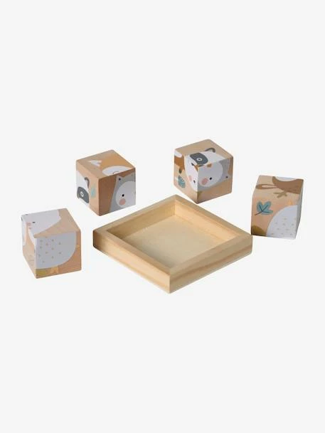 Top 10 🛒 Enchanted Forest 4 Cube Puzzle in FSC® Certified Wood - multi, Toys 😀 - Image 5