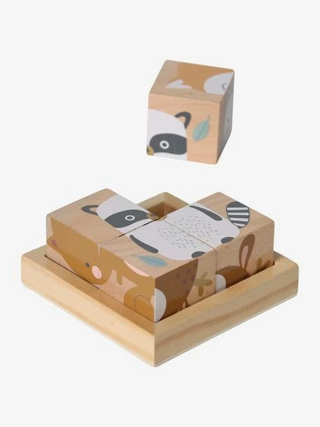 Top 10 🛒 Enchanted Forest 4 Cube Puzzle in FSC® Certified Wood - multi, Toys 😀 - Image 6