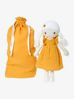 Top 10 👍 Fabric Doll + 2 👗 Dresses - white medium solid, Toys 🔔