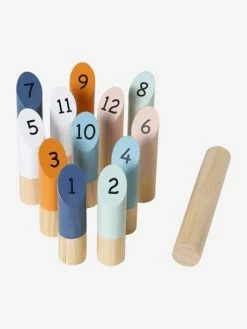 New 👍 Finnish Skittles in Wood - FSC® Certified - multi, Toys 😉