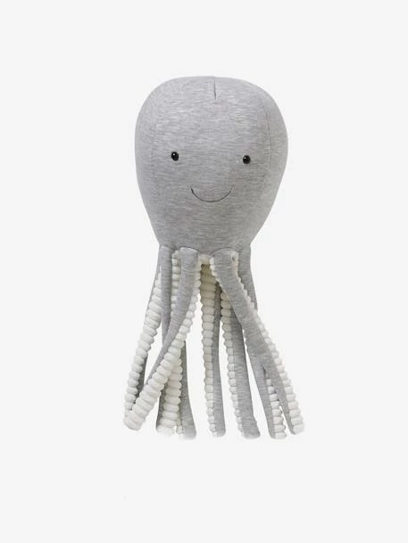 Best Sale ๐งจ Giant Octopus in Cotton Jersey Knit - grey, Toys ๐งจ - Image 2