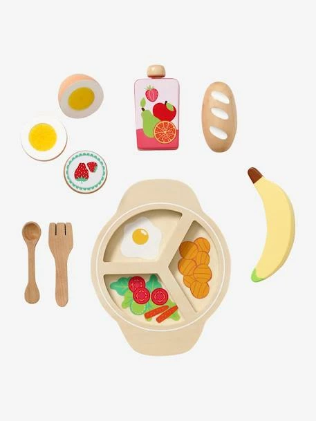 Coupon 😉 Large Meal Set for Dolls in FSC® Wood - multi, Toys 👍 - Image 3