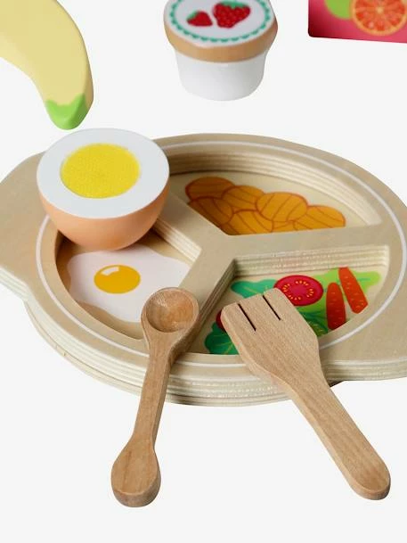 Coupon 😉 Large Meal Set for Dolls in FSC® Wood - multi, Toys 👍 - Image 4