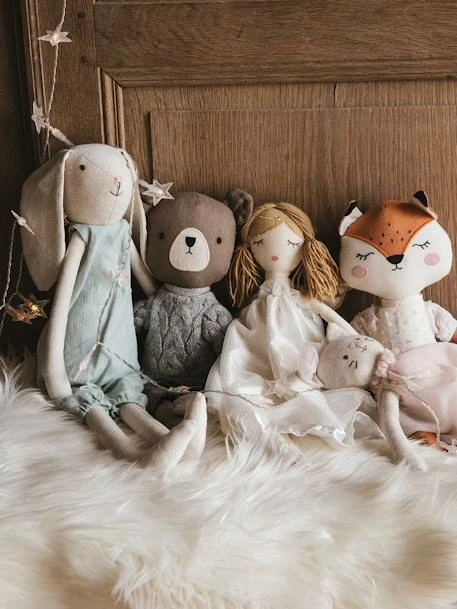 Budget ❤️ Linen Cuddly Toy, My Friend Mr Rabbit - beige, Toys 😍 - Image 4