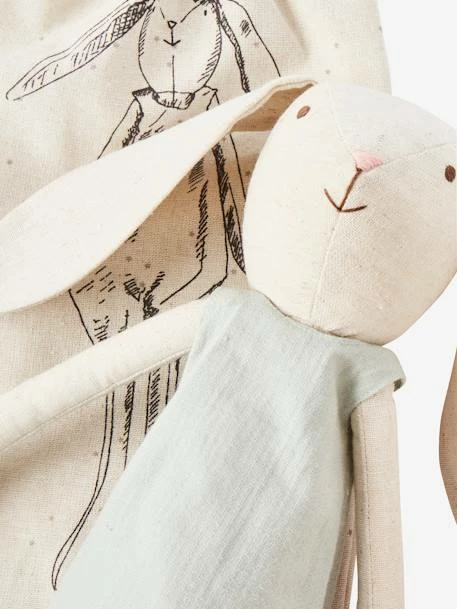 Budget ❤️ Linen Cuddly Toy, My Friend Mr Rabbit - beige, Toys 😍 - Image 5