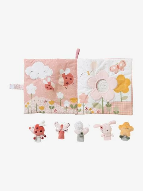 Best Sale 😍 Multisensory Book + Soft Toys in Velour, Pink World - multi, Toys 👍 - Image 3