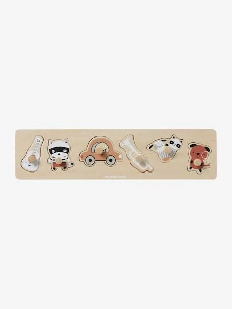 Wholesale ❤️ Raccoon Peg Puzzle in FSC® Certified Wood - multi, Toys ❤️ - Image 3