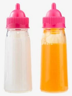 Best Pirce 🎉 Set of 2 Magic Feeding Bottles for Dolls - multi, Toys 🎉
