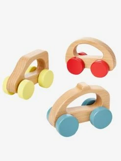 Best Pirce ๐งจ Set of 3 Wooden Cars - Wood FSCยฎ Certified - no color, Toys ๐ฅฐ