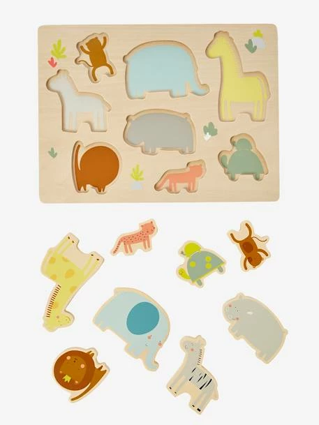 Buy ⭐ Sorting Puzzle, Jungle - Wood FSC® Certified - wood/multi, Toys ❤️ - Image 3