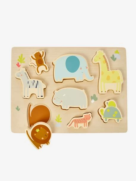 Buy ⭐ Sorting Puzzle, Jungle - Wood FSC® Certified - wood/multi, Toys ❤️