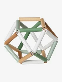 Cheapest 💯 Wooden Activity Ball, Green Forest - beige, Toys 🎉