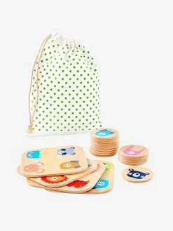 Brand new ❤️ Wooden Animal Lotto - FSC® Certified - wood/multi, Toys 🎉