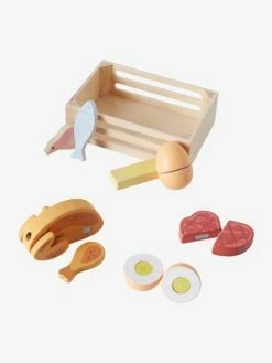 Best deal ❤️ Wooden Food Box - Wood FSC® Certified - no color, Toys ⌛