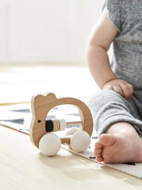 Best Sale 😍 Wooden Rabbit Rattle & Abacus - FSC® Certified - multi, Toys 🧨 - Image 2