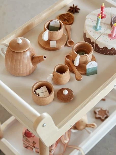 Flash Sale 💯 Wooden Tea Set - Wood FSC® Certified - no color, Toys 🔔 - Image 2