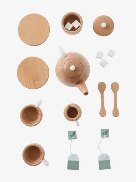 Flash Sale 💯 Wooden Tea Set - Wood FSC® Certified - no color, Toys 🔔 - Image 3