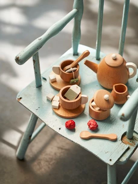 Flash Sale 💯 Wooden Tea Set - Wood FSC® Certified - no color, Toys 🔔